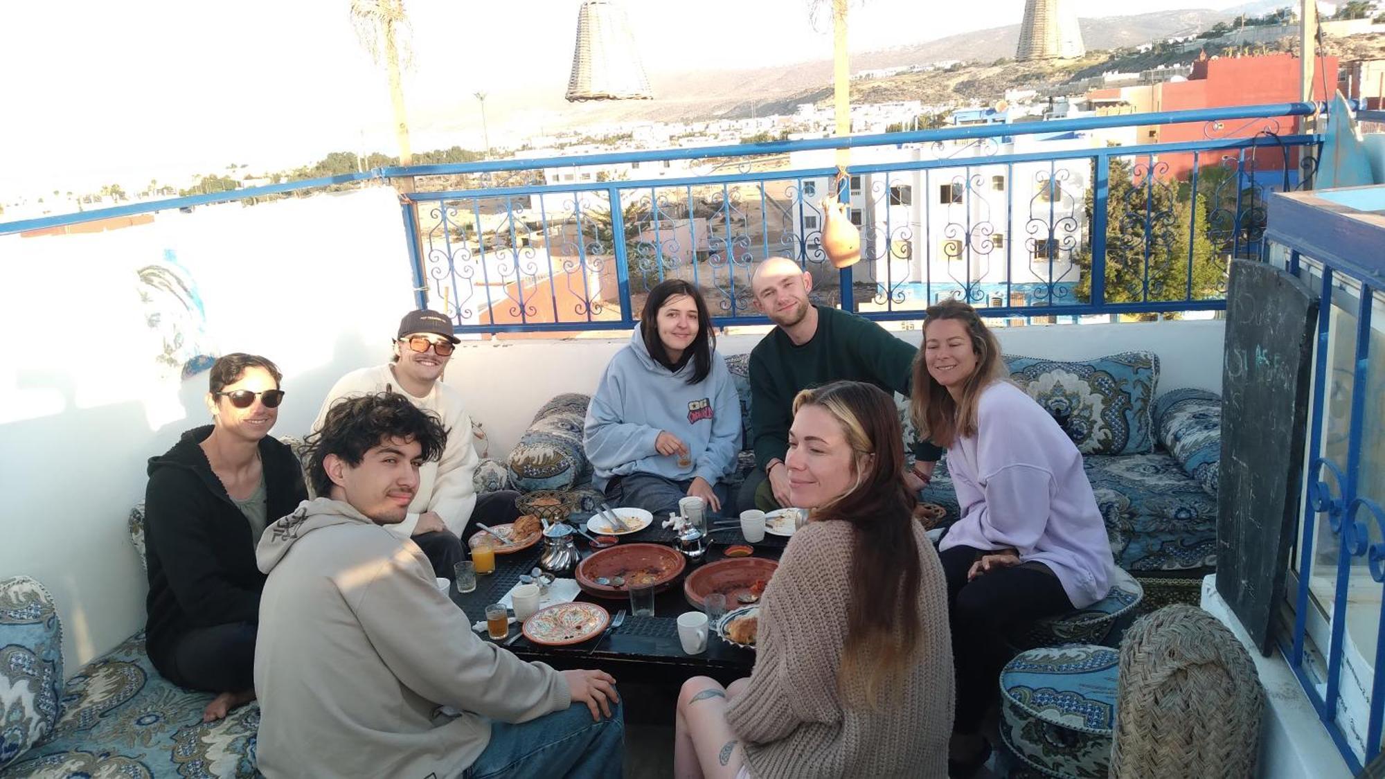 Idriss Tamraght Surfhostel Taghazout Kültér fotó